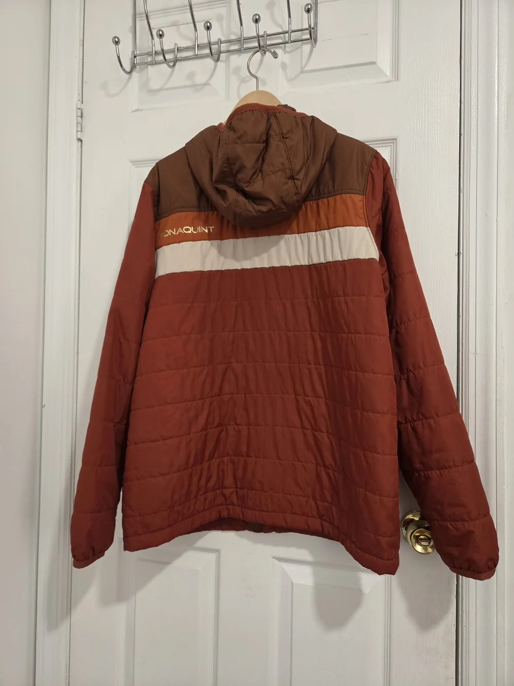 AL.L. Bean Mountain Classic  Brown Hooded Puffer Jacket